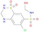 2H-1,2,4-Benzothiadiazine-7-sulfonamide, 6-chloro-3,4-dihydro-N-(hydroxymethyl)-, 1,1-dioxide