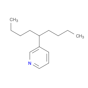 Pyridine, 3-(1-butylpentyl)-