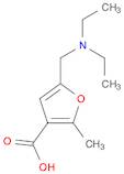 3-Furancarboxylic acid, 5-[(diethylamino)methyl]-2-methyl-