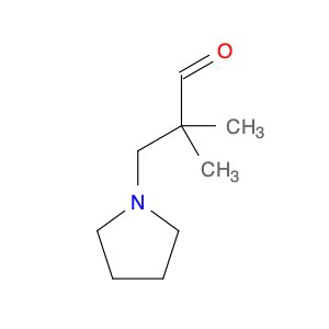 2,2-dimethyl-3-(pyrrolidin-1-yl)propanal