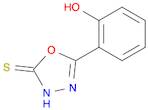 1,3,4-Oxadiazole-2(3H)-thione, 5-(2-hydroxyphenyl)-