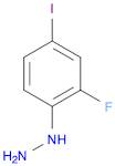 Hydrazine, (2-fluoro-4-iodophenyl)-