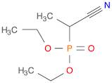 Phosphonic acid, P-(1-cyanoethyl)-, diethyl ester