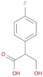 Benzeneacetic acid, 4-fluoro-α-(hydroxymethyl)-