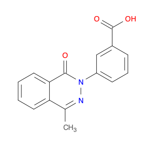 Benzoic acid, 3-(4-methyl-1-oxo-2(1H)-phthalazinyl)-