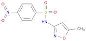 Benzenesulfonamide, N-(5-methyl-3-isoxazolyl)-4-nitro-