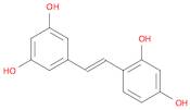 1,3-Benzenediol, 4-[(1E)-2-(3,5-dihydroxyphenyl)ethenyl]-