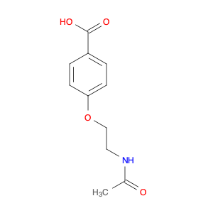 Benzoic acid, 4-[2-(acetylamino)ethoxy]-