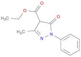 1H-Pyrazole-4-carboxylic acid, 4,5-dihydro-3-methyl-5-oxo-1-phenyl-, ethyl ester