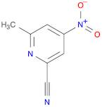 2-Pyridinecarbonitrile, 6-methyl-4-nitro-