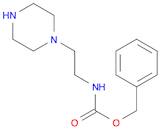 Carbamic acid, [2-(1-piperazinyl)ethyl]-, phenylmethyl ester (9CI)