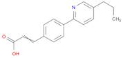 2-Propenoic acid, 3-[4-(5-propyl-2-pyridinyl)phenyl]-