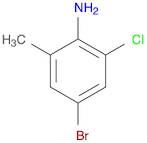 Benzenamine, 4-bromo-2-chloro-6-methyl-