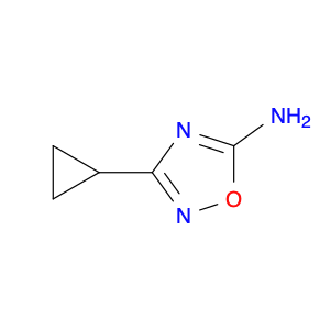 1,2,4-Oxadiazol-5-amine, 3-cyclopropyl-