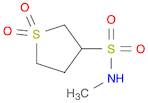 3-Thiophenesulfonamide, tetrahydro-N-methyl-, 1,1-dioxide