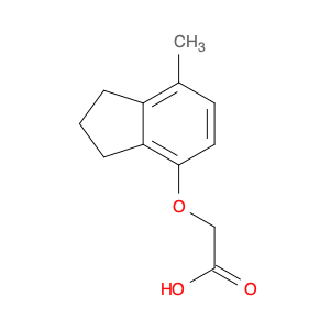 Acetic acid, 2-[(2,3-dihydro-7-methyl-1H-inden-4-yl)oxy]-