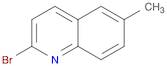 Quinoline, 2-bromo-6-methyl-