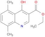 3-Quinolinecarboxylic acid, 4-hydroxy-5,8-dimethyl-, ethyl ester