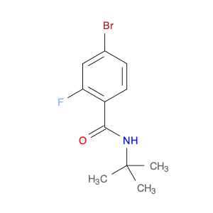 Benzamide, 4-bromo-N-(1,1-dimethylethyl)-2-fluoro-