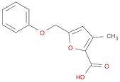 2-Furancarboxylic acid, 3-methyl-5-(phenoxymethyl)-