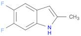 1H-Indole, 5,6-difluoro-2-methyl-