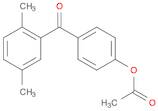 Methanone, [4-(acetyloxy)phenyl](2,5-dimethylphenyl)-