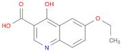 3-Quinolinecarboxylic acid, 6-ethoxy-4-hydroxy-