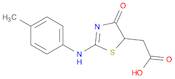 5-Thiazoleacetic acid, 4,5-dihydro-2-[(4-methylphenyl)amino]-4-oxo-