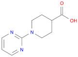 4-Piperidinecarboxylic acid, 1-(2-pyrimidinyl)-