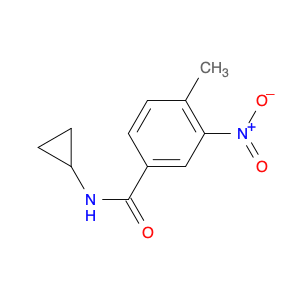 Benzamide, N-cyclopropyl-4-methyl-3-nitro-