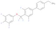 1,1'-Biphenyl, 4-[difluoro(3,4,5-trifluorophenoxy)methyl]-4'-ethyl-3,5-difluoro-