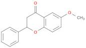 4H-1-Benzopyran-4-one, 2,3-dihydro-6-methoxy-2-phenyl-