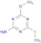 1,3,5-Triazin-2-amine, 4-methoxy-6-(methylthio)-