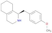 Isoquinoline, 1,2,3,4,5,6,7,8-octahydro-1-[(4-methoxyphenyl)methyl]-, (1R)-