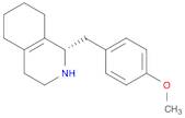 Isoquinoline, 1,2,3,4,5,6,7,8-octahydro-1-[(4-methoxyphenyl)methyl]-, (1S)-