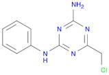 1,3,5-Triazine-2,4-diamine, 6-(chloromethyl)-N2-phenyl-