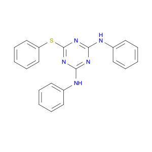 1,3,5-Triazine-2,4-diamine, N2,N4-diphenyl-6-(phenylthio)-