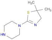 Piperazine, 1-(4,5-dihydro-5,5-dimethyl-2-thiazolyl)-