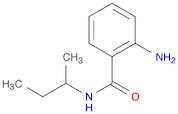 Benzamide, 2-amino-N-(1-methylpropyl)-