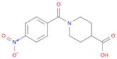 4-Piperidinecarboxylic acid, 1-(4-nitrobenzoyl)-