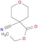 2H-Pyran-4-carboxylic acid, 4-cyanotetrahydro-, ethyl ester