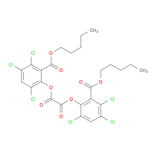 Ethanedioic acid, 1,2-bis[3,4,6-trichloro-2-[(pentyloxy)carbonyl]phenyl] ester