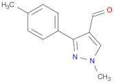 1H-Pyrazole-4-carboxaldehyde, 1-methyl-3-(4-methylphenyl)-