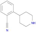 Benzonitrile, 2-(4-piperidinyl)-