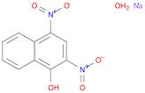 1-Naphthalenol, 2,4-dinitro-, sodium salt, hydrate (1:1:1)