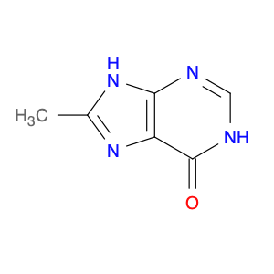 6H-Purin-6-one, 1,9-dihydro-8-methyl-