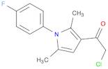 Ethanone, 2-chloro-1-[1-(4-fluorophenyl)-2,5-dimethyl-1H-pyrrol-3-yl]-