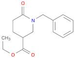 3-Piperidinecarboxylic acid, 6-oxo-1-(phenylmethyl)-, ethyl ester