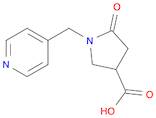 3-Pyrrolidinecarboxylic acid, 5-oxo-1-(4-pyridinylmethyl)-