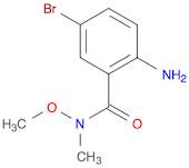 Benzamide, 2-amino-5-bromo-N-methoxy-N-methyl-